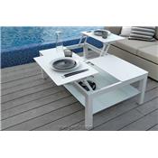 Table Basse Extérieur Design Dépliante Chic - 2 Coloris
