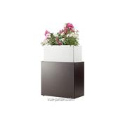 Jardinière One in One 90 - Intérieur Blanc Anthracite